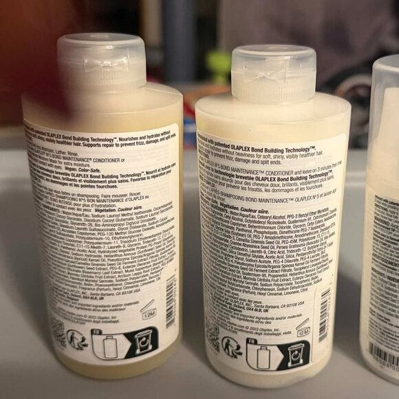 THREE Piece Olaplex Hair BUNDLE No. 4 Shampoo, No. 5 Conditioner, No. 8 Mask NEW - Picture 7 of 10